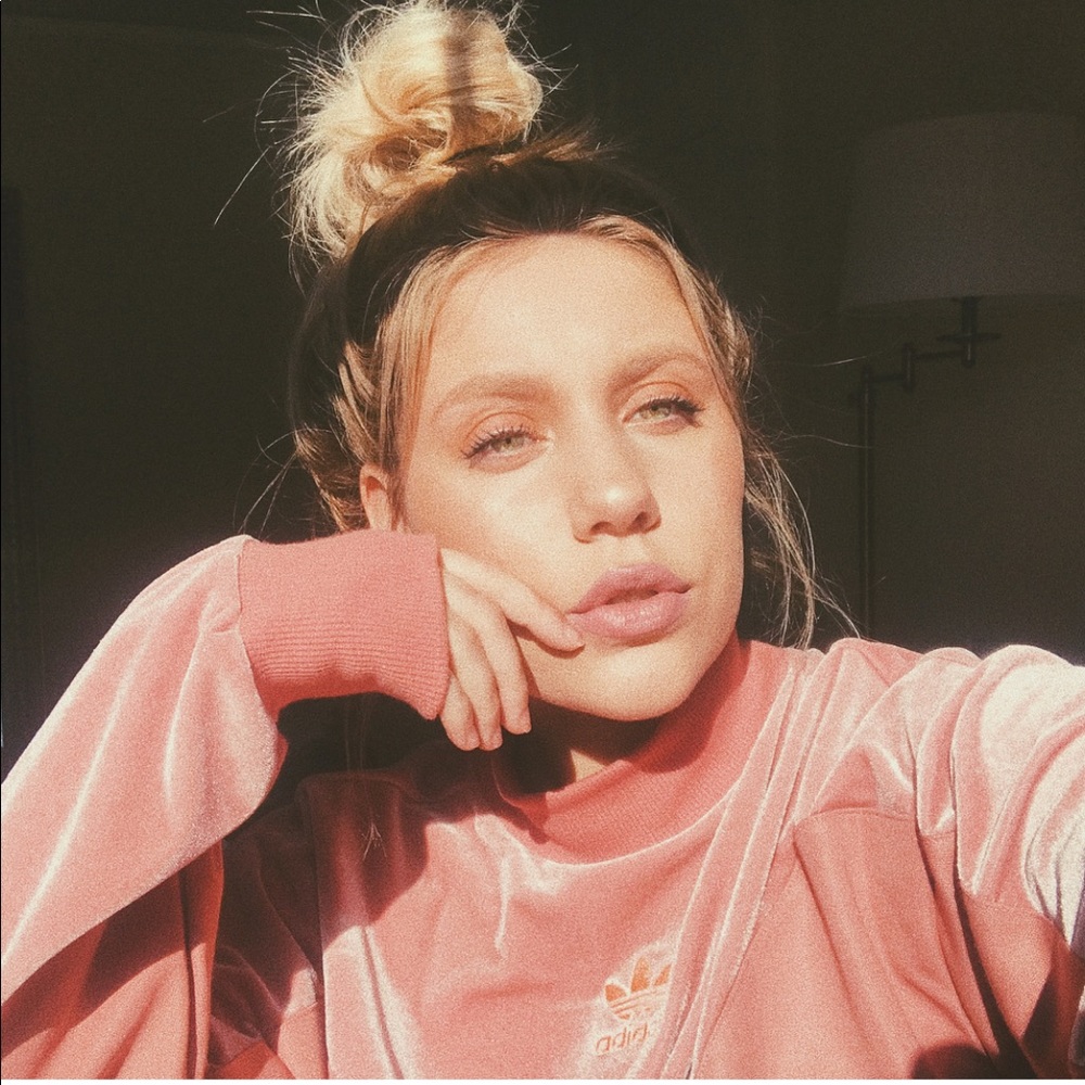 Adidas Blush Velvet Crewneck